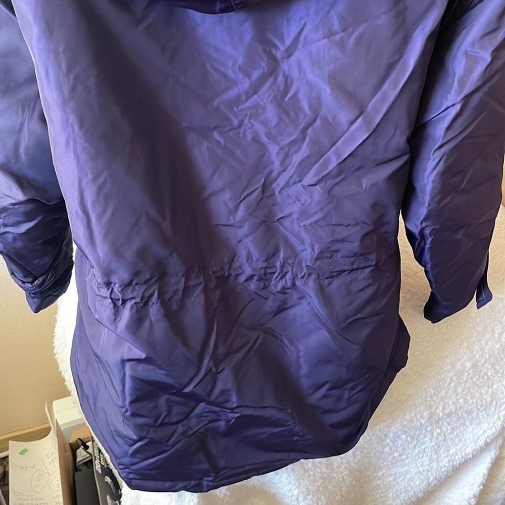 EDDIE Bauer Goose Down Nylon Coat Size Medium - Picture 7 of 12